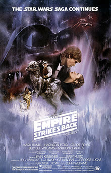 The Empire Strikes Back theatrical poster